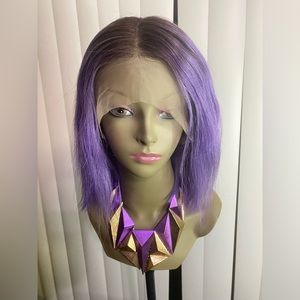 150% Density Deep Purple 13x4 Lace Frontal Wig